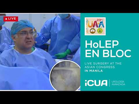 Live En Bloc HoLEP during the Asian Congress in Manila