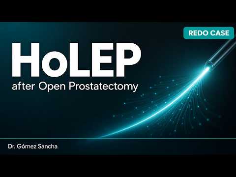 HoLEP in a patient submitted to a previous open prostatectomy
