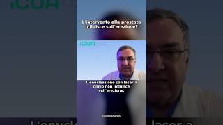 L'intervento alla prostata influisce sull'erezione?